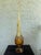 Vintage Viking Amber Art Glass 6-Petals Swung Vase – 22.5” Tall For Sale In Orlando - Image 6 of 10