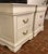 Traditional Pair of Three-Drawer Traditional Nightstands in Natural Linen For Sale - Image 3 of 11