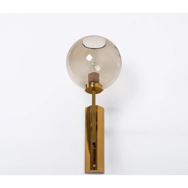 Metal Vintage Swedish Wall Lamp by Holger Johansson, 1970s For Sale - Image 7 of 10