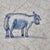 Delft 18th Century Dutch Delft Faience Tile With Animal Motif For Sale - Image 4 of 8