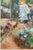 Vintage French Impressionist Art Print – Flower Garden Landscape by Morisot, 36" X 48" For Sale In Buffalo - Image 6 of 8