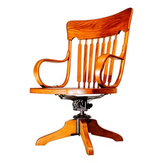 Victorian Office Chair, 1890s For Sale