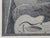Modern Lucas Johnson Modern Black & White Surrealist Etching of a Figure & Guitar in a Grave Ed. 4/15, 1978 For Sale - Image 3 of 12