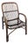 Vintage Italian Bamboo Armchair, 1970s For Sale