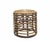 Tito Agnoli Vintage Cylindrical Rattan and Bamboo Stool attributed to Tito Agnoli, 1960s For Sale - Image 4 of 6