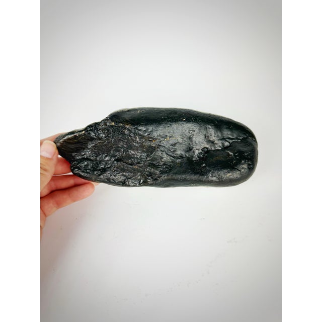 Hand-Painted Tiger Art Stone Sculpture Signed "Lisa" | One-of-a-Kind Wildlife Decorative Object For Sale In Atlanta - Image 6 of 7