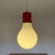 Metal Large Mid-Century Modern Edison Bulb Pendant Lamp in Opaline Glass, 1970s For Sale - Image 7 of 11