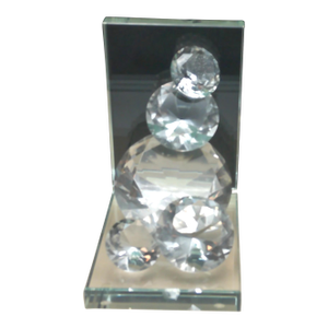 Vintage Crystal Bookends Very Sparkly