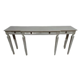 Swedish Gustavian Style Console Table For Sale