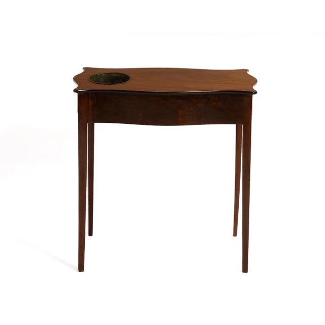 Beacon Hill Collection Federal Reproduction Mahogany Planter Table For Sale In Philadelphia - Image 6 of 12