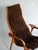 Mid-Century Modern Vintage Yngve Ekström Lamino Lounge Chair for Swedese, Brown Sheepskin For Sale - Image 3 of 11