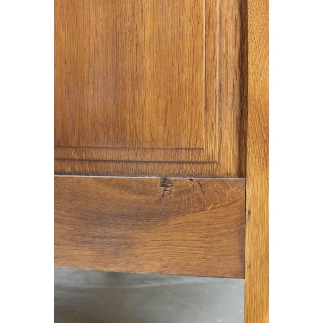 Vintage Carved Oak Cabinet, France, 1960 For Sale - Image 10 of 13