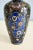 Metal Antique Asian Cloisonné Vase For Sale - Image 7 of 12