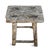 Rustic Vintage Rustic Elm Wood Work Stool For Sale - Image 3 of 8