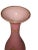 Murano Vintage Murano Italian Pink Opaline Vase For Sale - Image 4 of 7
