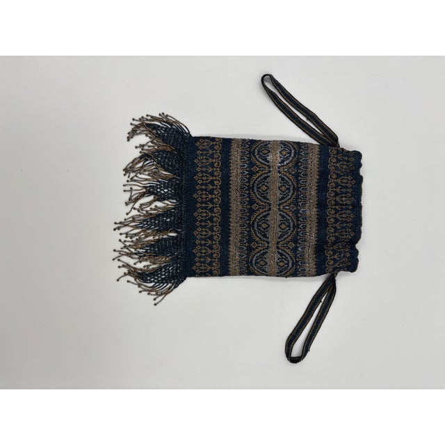 Early 20th Century Vintage Beaded Reticule For Sale In Wichita - Image 6 of 6