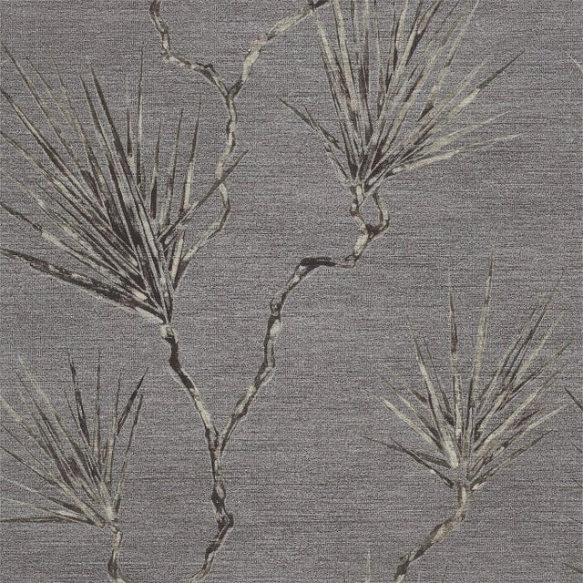 Harlequin Peninsula Palm Wallpaper in Truffle - a Sample For Sale