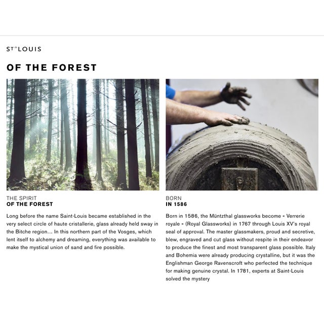 Saint-Louis Crystal Champagne Glasses For Sale - Image 10 of 12