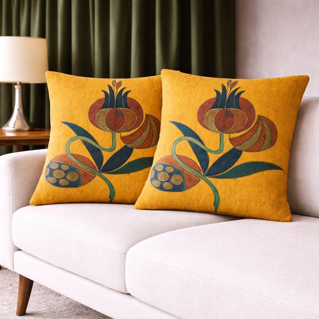 2020s Exquisite Luxury Mid-Century Modern Sofa Cushions / Pillows Cushion Cover Only For Sale - Image 5 of 5