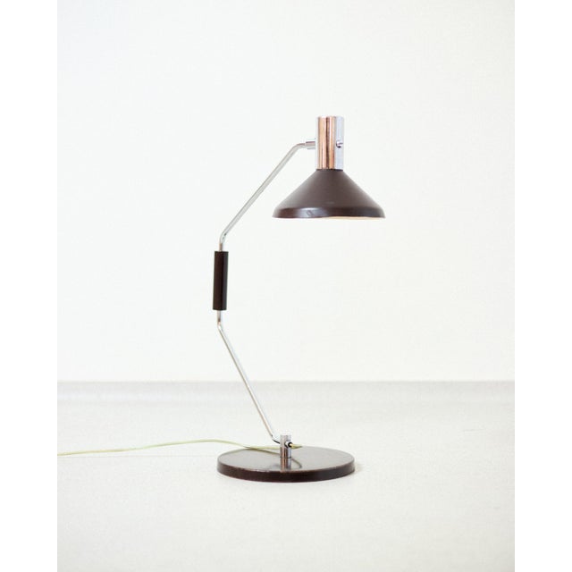 Metal Table Lamp by Tibor Nádai, 1970s For Sale - Image 7 of 7