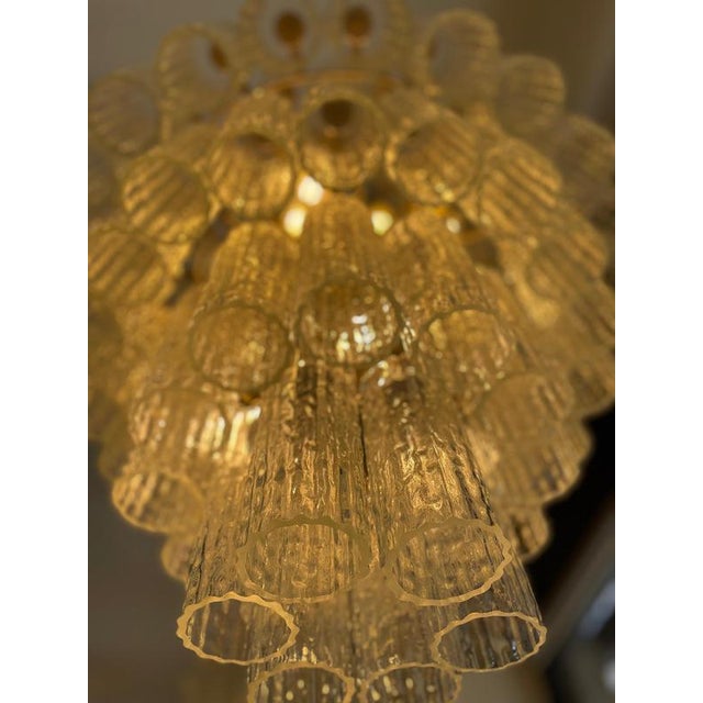 Murano Glass Tronchi Chandelier from Venini, 1960s For Sale - Image 6 of 12