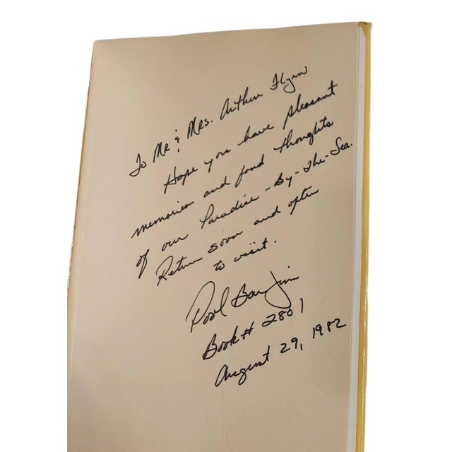 1979 Pool Bar Jim's Famous Frozen Drinks Recipes Cocktails Book Signed