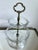 Vintage Hollywood Regency Walther Glas Two Tier Crystal Glass Tidbit Server, Circa 1960s For Sale - Image 10 of 10