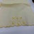 Pair Vintage Embroidered Pale Yellow Madeira Linen & Organza Fingertip Towels For Sale - Image 4 of 15