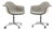 Pair of Mid-Century Charles Eames for Herman Miller Office Chairs For Sale