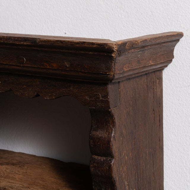 18th Century France Chocolate Oak Bookcase For Sale - Image 12 of 15