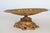 Antique cast iron Neoclassical style compote pedestal bowl. Marked "Iron Art" on bottom. The bowl portion is slightly...