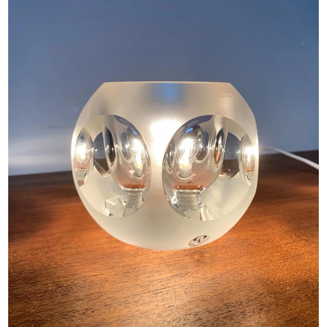 Vintage German Glass Table Lamps from Peill & Putzler, Set of 2 For Sale - Image 13 of 18