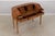 Wood Vintage Edwardian Satinwood Painted Carlton House Desk For Sale - Image 7 of 18