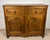 French Provincial Oak Server Cabinet With Sliding Shelves, Early 20th Century For Sale - Image 15 of 15
