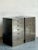 Dark Gray Vintage Boho Industrial Chests - A Pair For Sale - Image 8 of 9