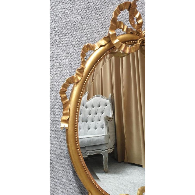 Victorian English Gilt Mirror For Sale - Image 4 of 11