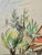 Rustic Henry Emil Salloch Original Watercolor on Paper Charming Village, 1935. For Sale - Image 3 of 7