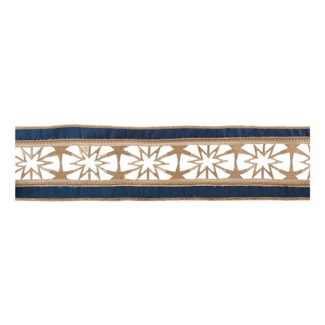 Starburst Cutout Ribbon with Border 4" x 5 Yds. For Sale