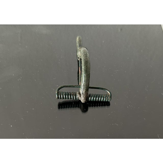 Roman Legionary Bronze Fibula Brooch, 2nd-1st Century B.C. For Sale - Image 4 of 7