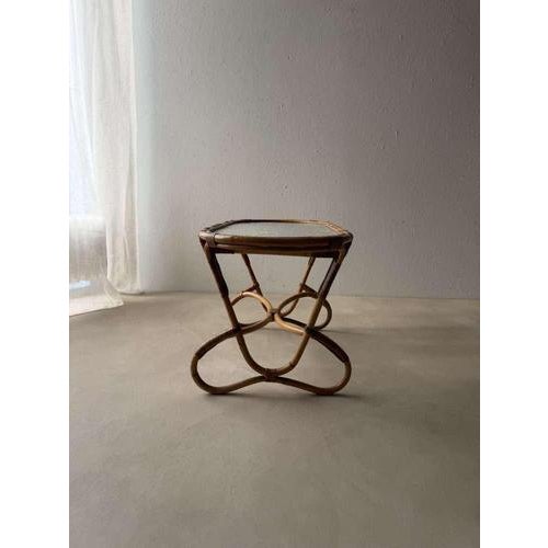 Vintage Rattan Coffee Table from TRIO, 1960s For Sale - Image 6 of 9