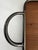 Vintage Handmade Wood Serving Trays With Hand-Forged Metal Frames – Set of 2 For Sale - Image 10 of 13