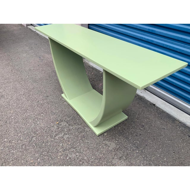 2000 - 2009 Mid Century Modern Console For Sale - Image 5 of 7