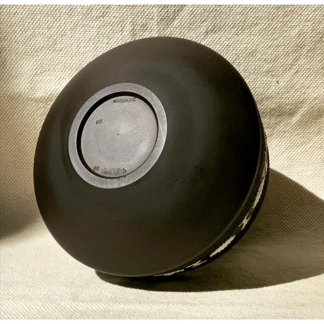 Wedgwood Wedgwood Black Basalt Mid Century Vase by Peter Wall For Sale - Image 4 of 7