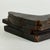 Rare to Market Set of 4 Primitive Antique Cobbler's Wood Boot Forms in Stained Black For Sale - Image 11 of 16