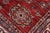 Southwestern Super Kazak Red/Beige Wool Rug - 5'9'' X 7'9'' For Sale - Image 4 of 10