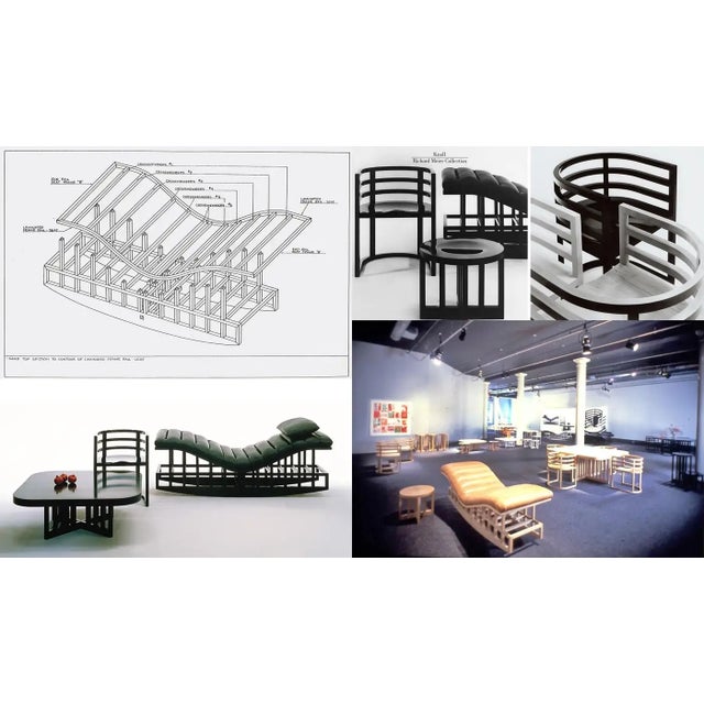 Richard Meier for Knoll International Architectural Rocking Chaise, 1982, Signed For Sale - Image 18 of 18