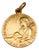 Saint John the Baptist 19.2k Gold Pendant For Sale