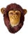 2000 - 2009 Anne Andersson, Monkey Head Natural Sisal Fiber Clay Sculpture Chimpanzee Anne Andersson Art, 2009 For Sale - Image 5 of 10