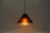 Brown Cone Shape Glass Ceiling Lamp by Peill & Putzler, 1960s For Sale - Image 7 of 13