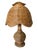 Vintage Wicker Table Lamp For Sale